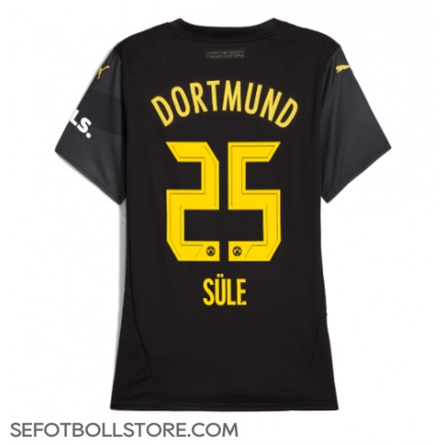 Borussia Dortmund Niklas Sule #25 Replika Bortatröja Dam 2024-25 Kortärmad